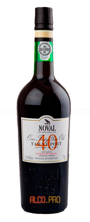 Noval 40 years old Портвейн Новал 40 лет Noval 40 years old Портвейн Новал 40 лет