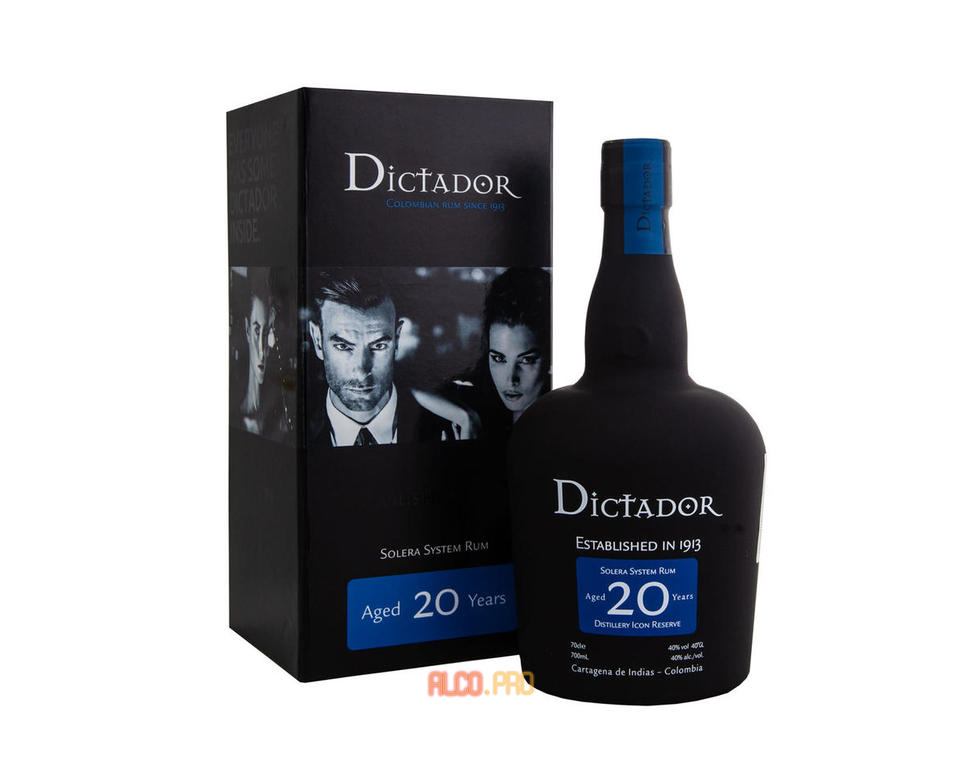 Dictador 20 year Destillery Icon Reserve Ром Диктатор 20 лет Дестилери Икон Резерва Dictador 20 year Destillery Icon Reserve Ром Диктатор 20 лет Дестилери Икон Резерва