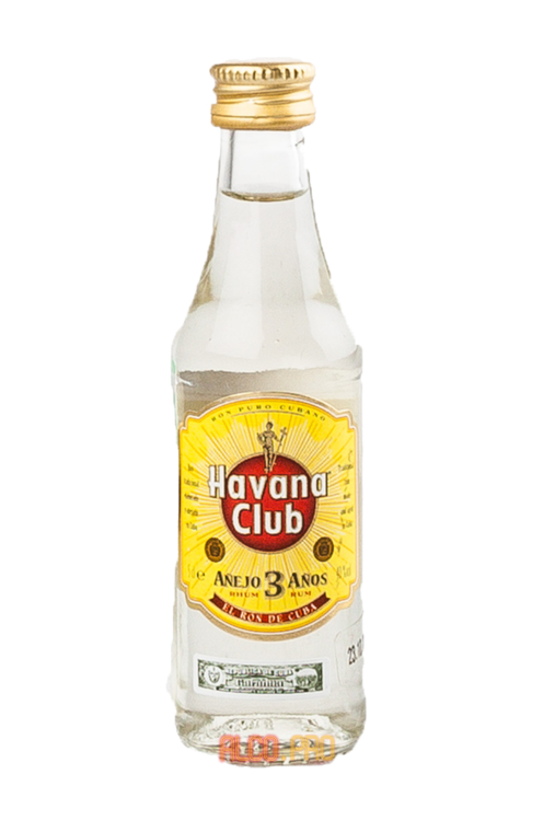 Havana Club Anejo 3 years 0.05 l ром Гавана Клуб Аньехо 3 года  Havana Club Anejo 3 years 0.05 l ром Гавана Клуб Аньехо 3 года