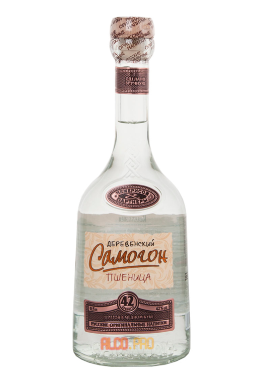 Водка Деревенский Самогон Пшеница 0.5л Водка Деревенский Самогон Пшеница 0.5л