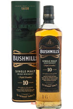 Bushmills Single Malt 10 years Ирландский виски Бушмилс Сингл Молт 10 лет Bushmills Single Malt 10 years Ирландский виски Бушмилс Сингл Молт 10 лет