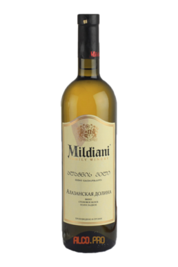 Алазанская Долина Белое Полусладкое Mildiani Alazani Valley White Semi Sweet