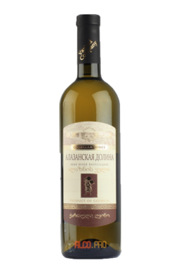 грузинское вино Вазиани Алазанская Долина Белое Vaziani Company Alazani Valley White