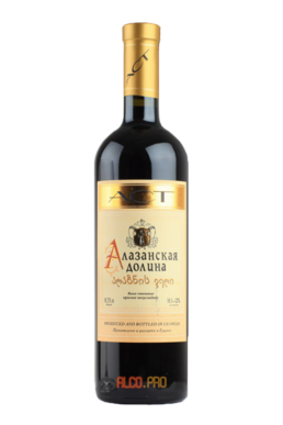 грузинское вино АСТ Алазанская долина Красное AST Alazani Valley Red