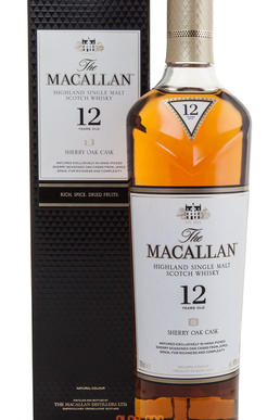 Macallan 12 years Sherry oak виски Макаллан 12 лет Черри оук Macallan 12 years Sherry oak виски Макаллан 12 лет Черри оук