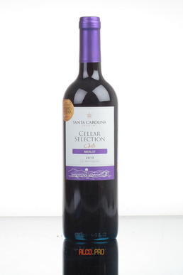 Santa Carolina Cellar Selection Merlot Вино Санта Каролина Селлар Селекшн Мерло  Santa Carolina Cellar Selection Merlot Вино Санта Каролина Селлар Селекшн Мерло