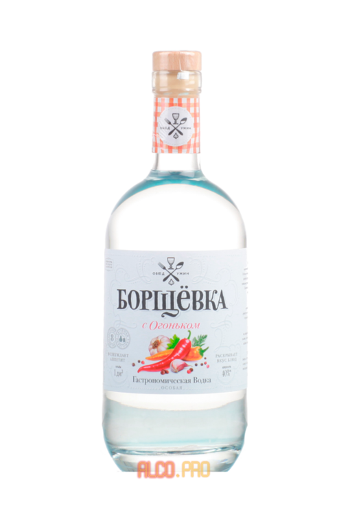 водка Борщёвка с Огоньком Особая 1l