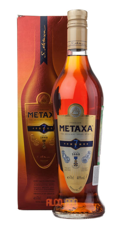 Metaxa 7 stars 0.7l бренди Метакса 7 звезд 0.7l