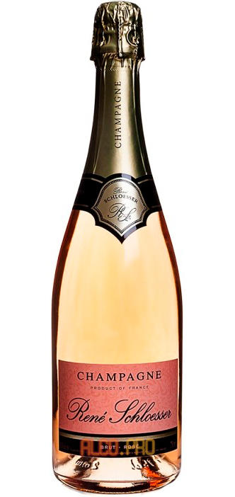 Rene Schloesser Brut Rose шампанское Рене Шлоссер Брют Розе Rene Schloesser Brut Rose шампанское Рене Шлоссер Брют Розе