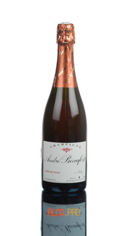 Andre Beaufort Demi-Sec Rose шампанское Андре Буфор Деми-сек Розе Andre Beaufort Demi-Sec Rose шампанское Андре Буфор Деми-сек Розе