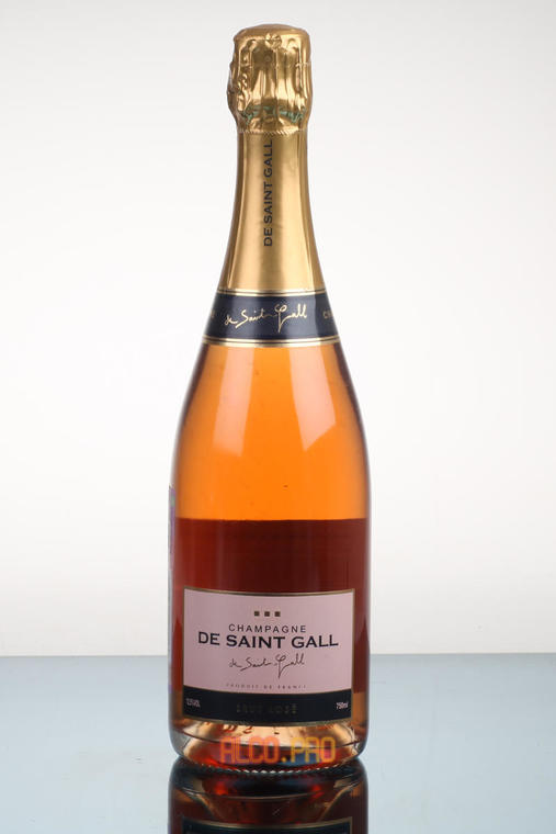 De Saint Gall Brut Rose Шампанское Де Сен Галль Брют Розе 