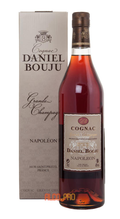 Daniel Bouju Napoleon Grand Champagne in gift box коньяк Даниель Бужу Наполеон Гран Шампань в п/у