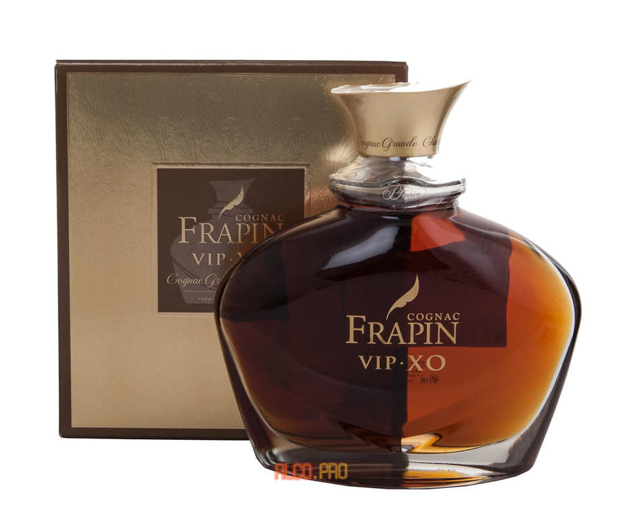 Frapin VIP XO Grande Champagne Premier Grand Cru Du Cognac (with box) 0.7l коньяк Фрапэн VIP ИКСО Гранд Шампань Премье Гран Крю дю Коньяк (в коробке) 0.7л