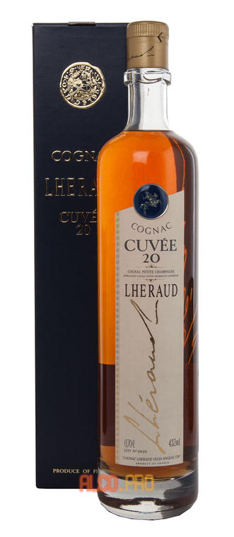 Lheraud Cognac Cuvee 20 коньяк Леро Коньяк Кюве 20