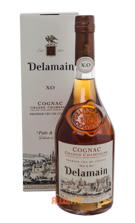 Delamain Grande Champagne Pale & Dry XO 0,7l Коньяк Делямэн Гранд Шампань Пейл Энд Драй ХО 0,7л в п/у Delamain Grande Champagne Pale & Dry XO 0,7l Коньяк Делямэн Гранд Шампань Пейл Энд Драй ХО 0,7л в п/у