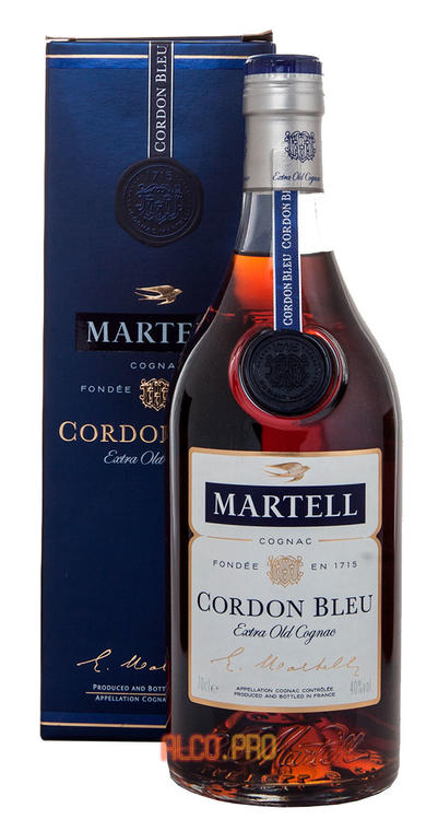 Martell Cordon Blue коньяк Мартель Кордон Блю