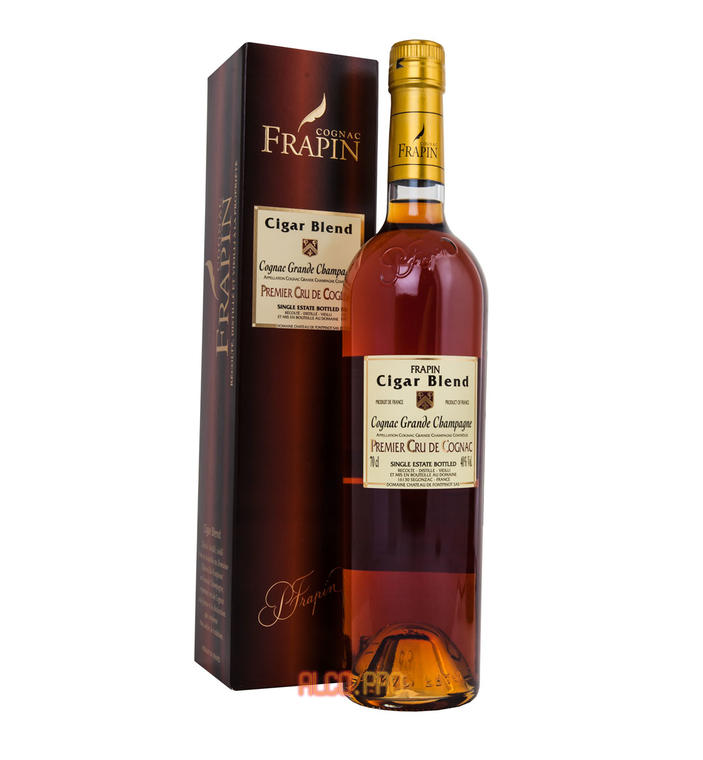 Frapin Cigar Blend Grande Champagne Premier Grand Cru Du Cognac (with box) коньяк Фрапэн Сигар Блэнд Гранд Шампань Премье Гран Крю дю Коньяк (в коробке)