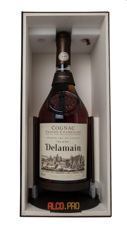 Delamain Grande Champagne Pale & Dry XO 3l Коньяк Делямэн Гранд Шампань Пэйл Энд Драй ХО 3л Delamain Grande Champagne Pale & Dry XO 3l Коньяк Делямэн Гранд Шампань Пэйл Энд Драй ХО 3л