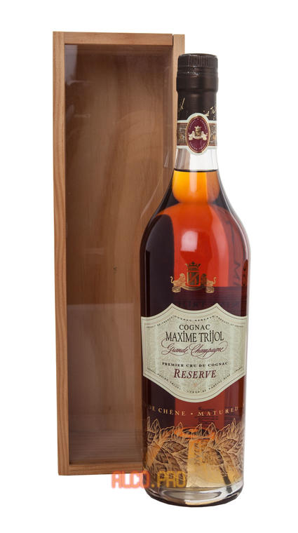 Maxime Trijol Reserve Grande Champagne Premier Cru коньяк Максим Трижоль Резерв Гранд Шампань Премьер Крю Maxime Trijol Reserve Grande Champagne Premier Cru коньяк Максим Трижоль Резерв Гранд Шампань Премьер Крю