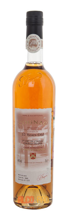 Frapin 12 years old Cask Strength 0,7l Коньяк Фрапен Каск Стрент 12 лет 0,7л