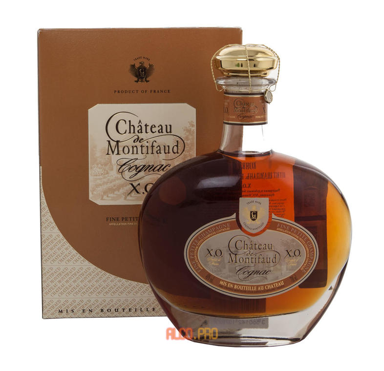 Chateau de Montifaud XO Helios Petite Champagne in gift box коньяк Шато де Монтифо ИКСО Элиос Пети Шампань в п/у