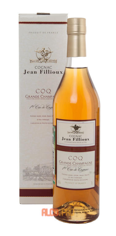 Jean Fillioux Coq коньяк Жан Фийу Кок Jean Fillioux Coq коньяк Жан Фийу Кок
