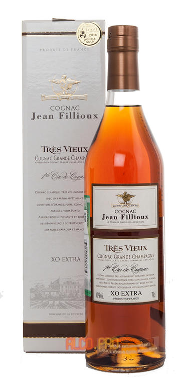 Jean Fillioux Tres Vieux коньяк Жан Фийу Тре Вье Jean Fillioux Tres Vieux коньяк Жан Фийу Тре Вье