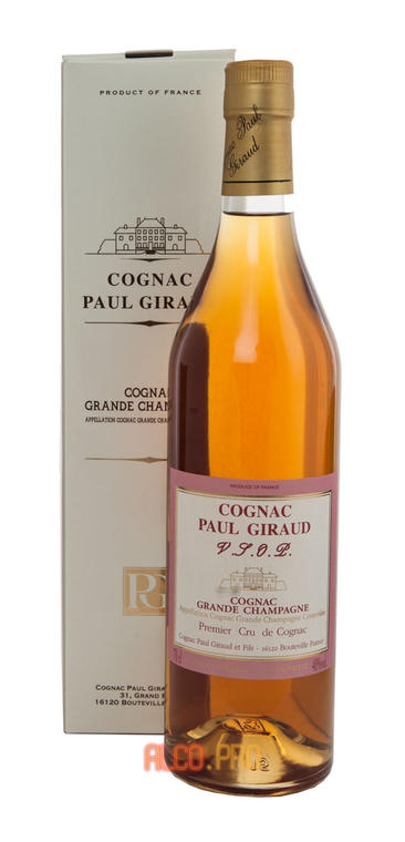 Paul Giraud Grand Champagne Premiere Cru VSOP 0,7l Коньяк Поль Жиро Гран Шампань Премье Крю ВСОП 8 лет 0,7л. в п/у
