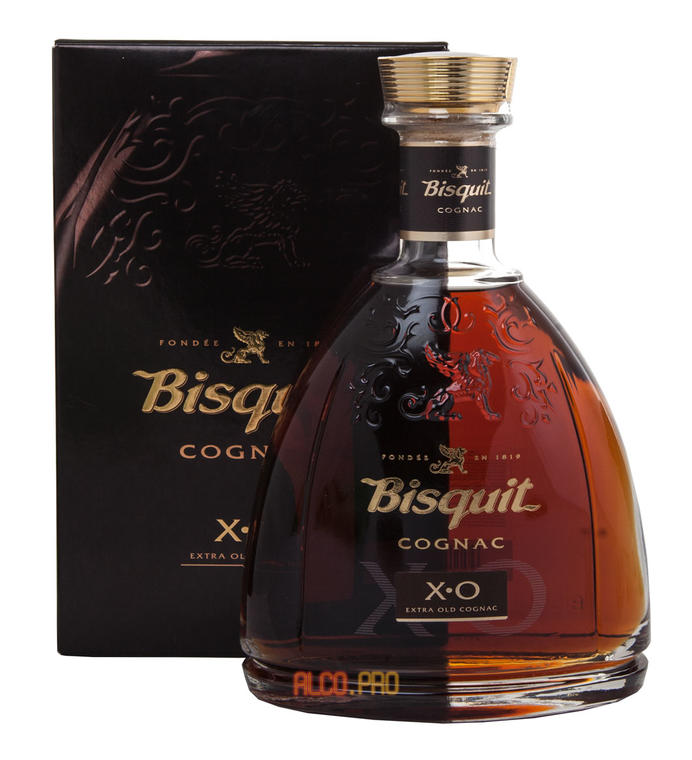 Bisquit XO decanter коньяк Бисквит ХО декантер