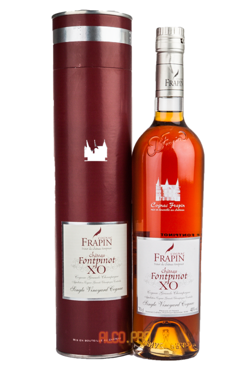 Frapin Chateau de Fontpinot XO Grande Champagne 0.7l коньяк Фрапэн Шато де Фонпино ХО Гранд Шампань 0.7л