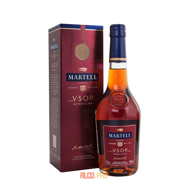 Martell VSOP Medaillon 0,5l Коньяк Мартель ВСОП Медальон 0,5л