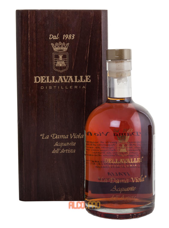 Dellavalle La Dama Viola Граппа Делавалле Ла Дама Виола