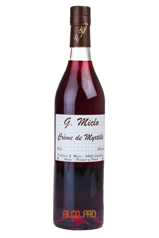 G. Miclo Liqueur Creme de Myrtille Дж. Микло Крем-ликер Черничный Крем де Миртиль G. Miclo Liqueur Creme de Myrtille Дж. Микло Крем-ликер Черничный Крем де Миртиль
