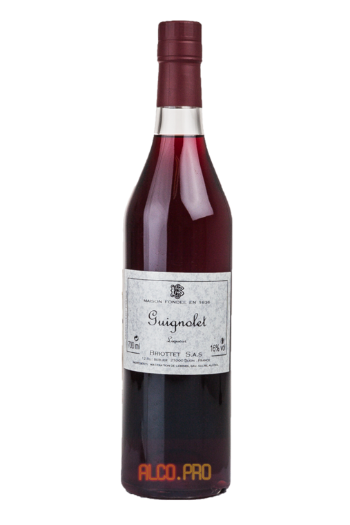 Гиньоле Бриоте Ликер десертный Guignolet Briottet Гиньоле Бриоте Ликер десертный Guignolet Briottet