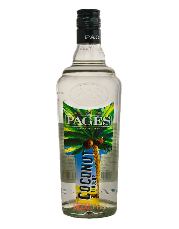 Pages Coconut Ликер Пажес Кокос