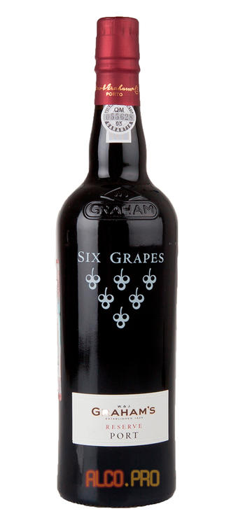 Grahams Six Grapes Reserve Портвейн Грэмс Сикс Грейпс Резерв Grahams Six Grapes Reserve Портвейн Грэмс Сикс Грейпс Резерв