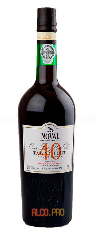 Noval 40 years old Портвейн Новал 40 лет