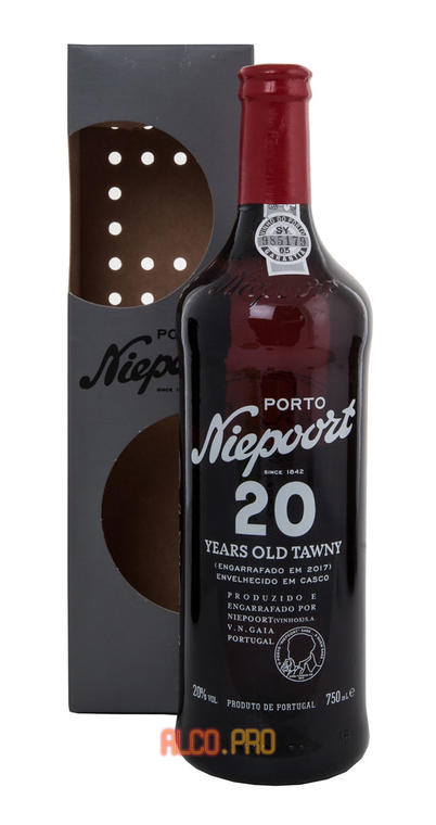 Niepoort 20 years old Tawny Портвейн Нипорт Тони 20 лет