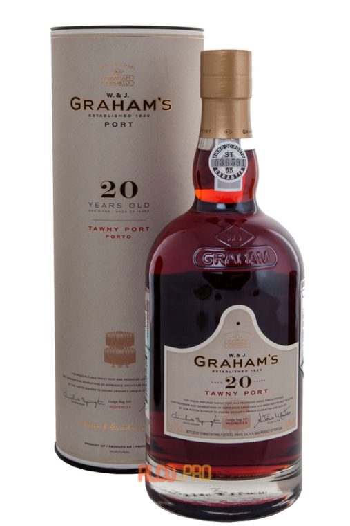 Grahams Tawny Port 20 years портвейн Грэмс Тони 20 лет в тубе Grahams Tawny Port 20 years портвейн Грэмс Тони 20 лет в тубе