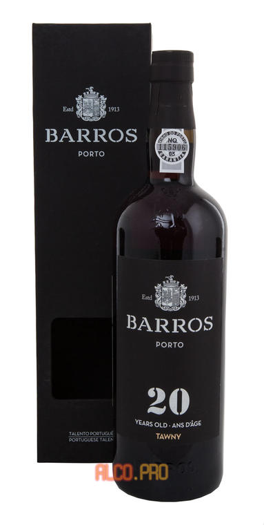 Barros Tawny 20 years портвейн Баррос Тони 20 лет в п/у