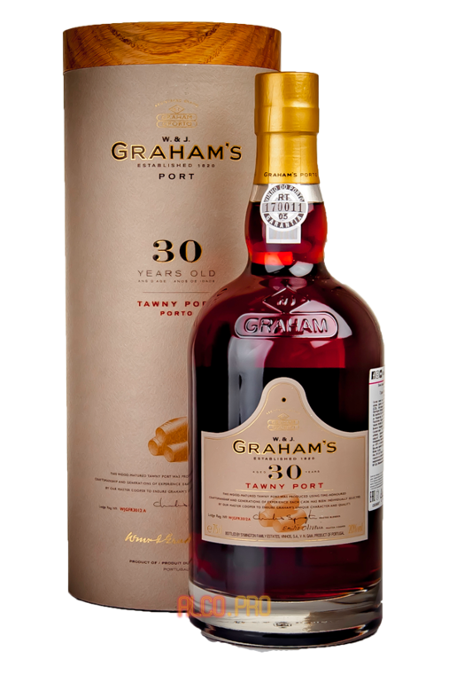 Grahams 30 years old Портвейн Грэмс 30 лет Grahams 30 years old Портвейн Грэмс 30 лет