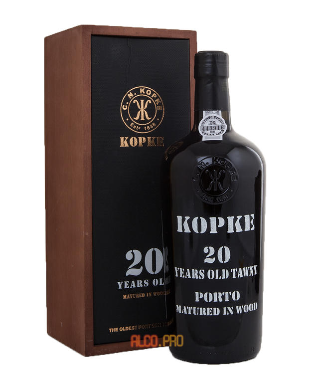 Porto Kopke 20 years портвейн Копке 20 лет