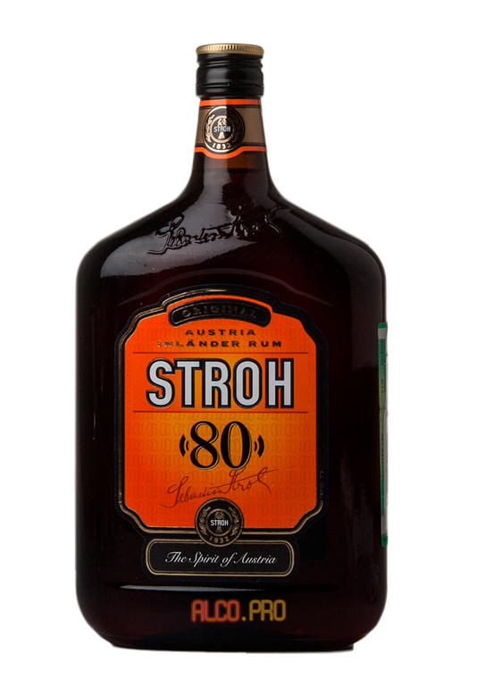 Stroh 80 Ром Штро 80 градусов 1 л Stroh 80 Ром Штро 80 градусов 1 л