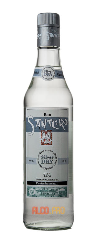 Santero Silver Dry Ром Сантеро Сильвер Драй Santero Silver Dry Ром Сантеро Сильвер Драй