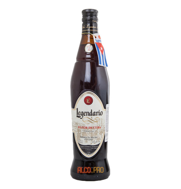 Legendario Elixir de Cuba Ром Легендарио Эликсир де Куба