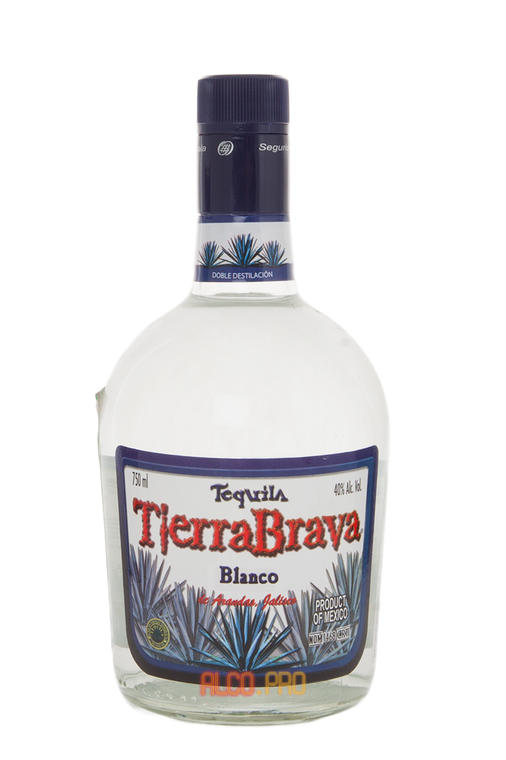Tierra Brava Blanco Silver текила Тьерра Брава Бланко Серебряная