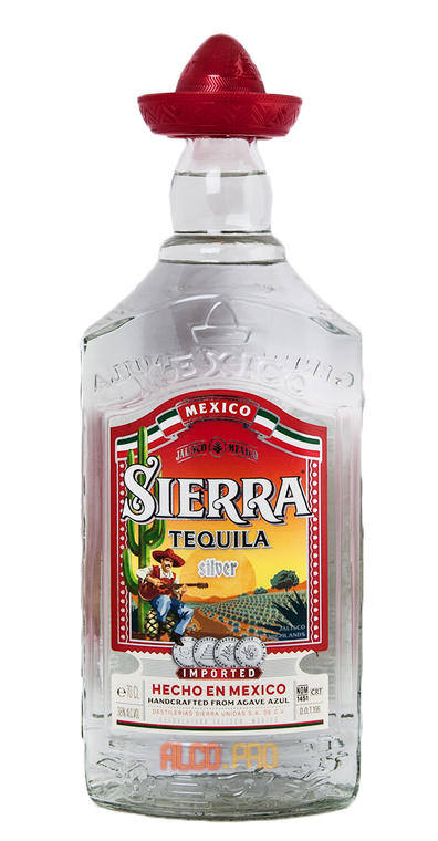 Sierra Silver текила Сиерра Сильвер Sierra Silver текила Сиерра Сильвер