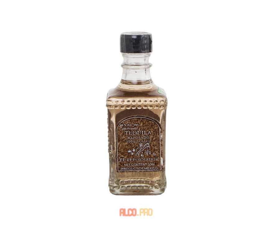 El Reformador Reposado 50 ml текила Эль Реформадор Репосадо 0.05 л.