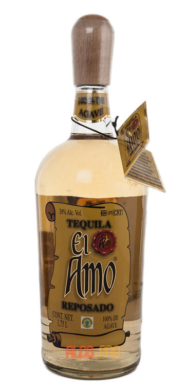 El Amo Reposado 100% Agava текила Эль Амо Репосадо 100% агава