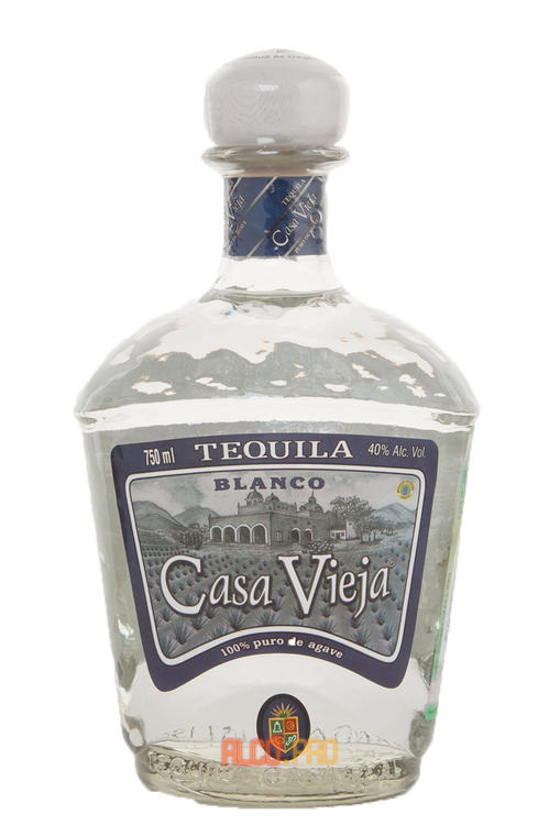 Casa Vieja Blanco Silver 100% Agava текила Каса Вьеха Бланко 100% агава